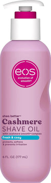 eos | Cashmere Shave oil | Fresh & Cozy