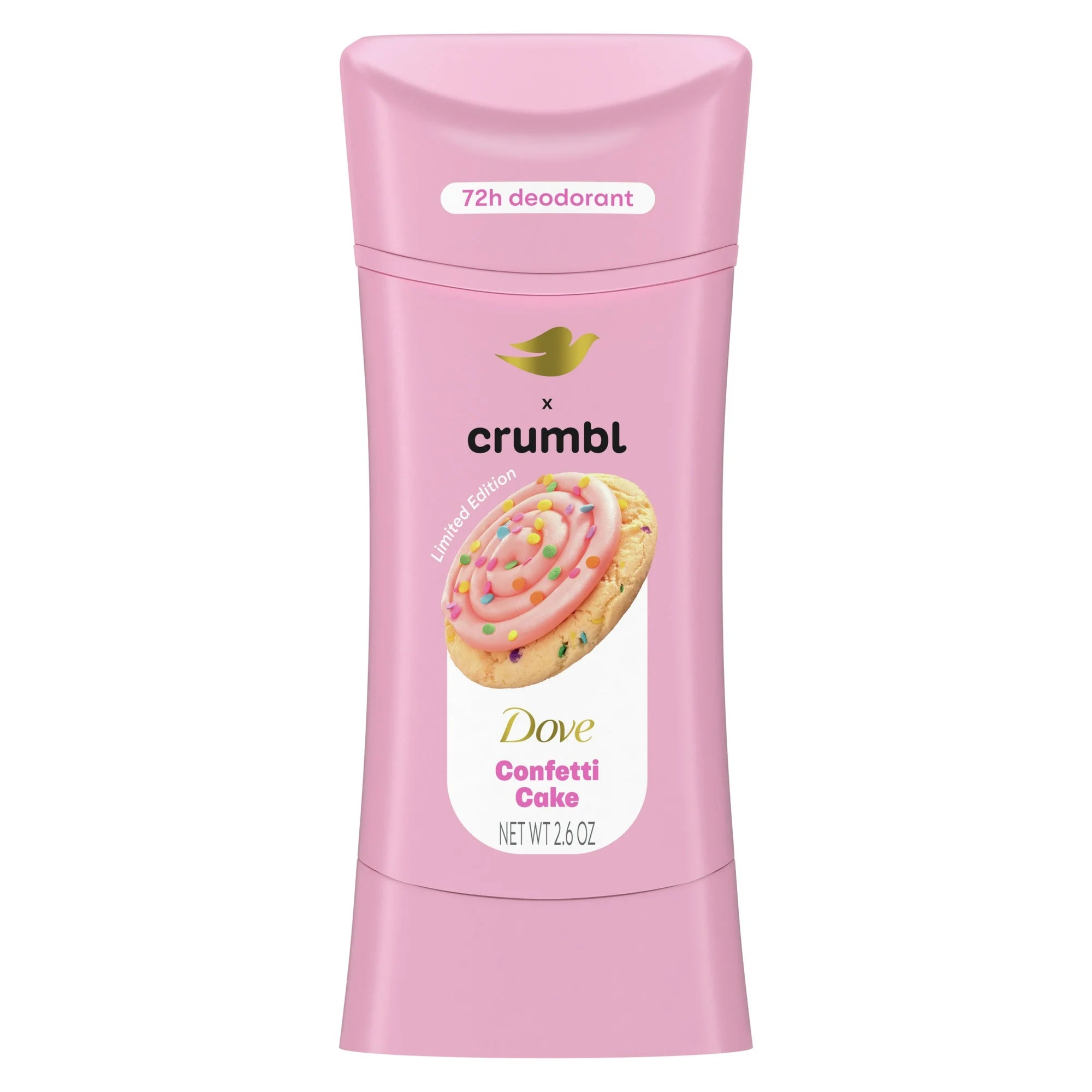 Dove x Crumbl | Deodorant Stick | Confetti Cake