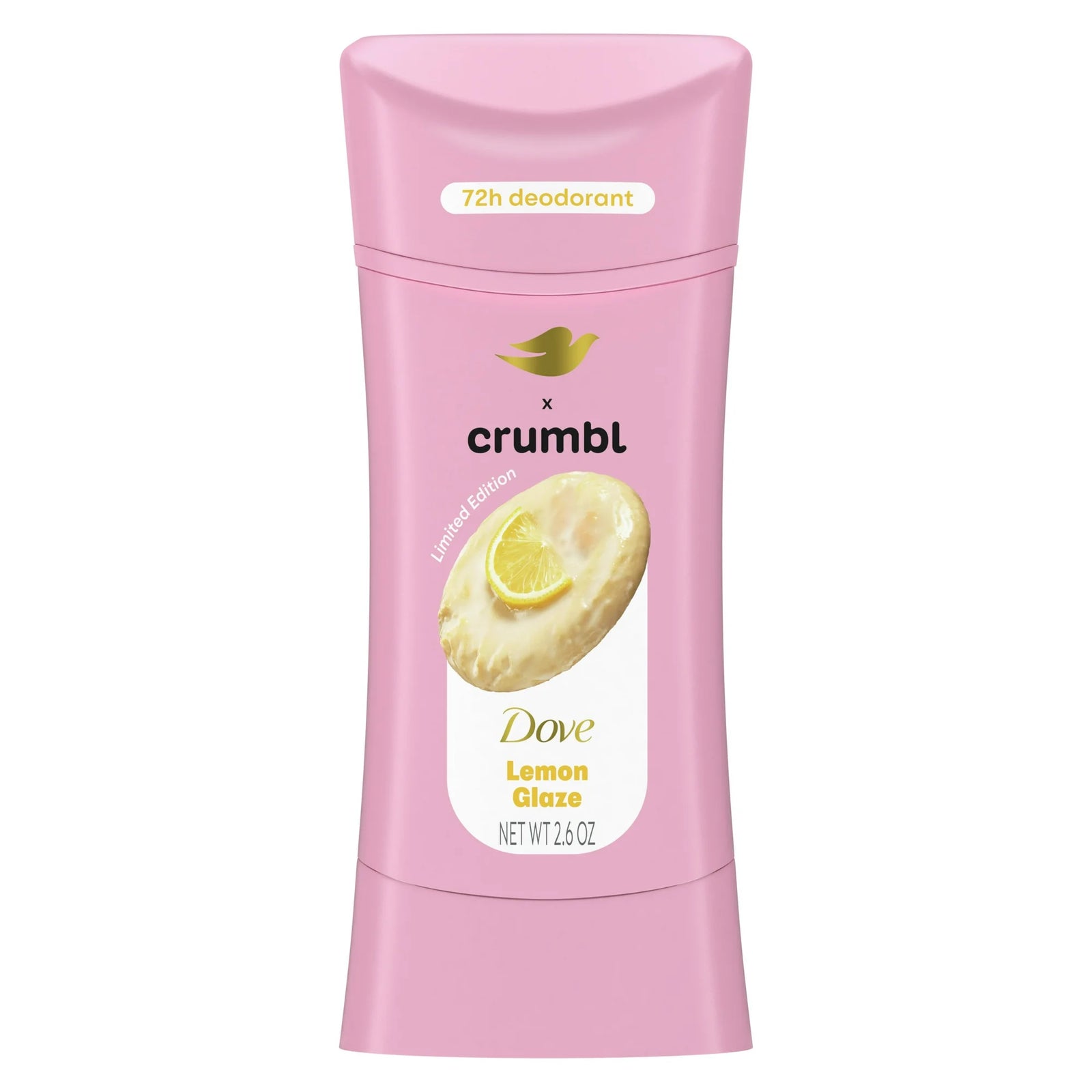 Dove x Crumbl | Deodorant Stick | Lemon Glaze