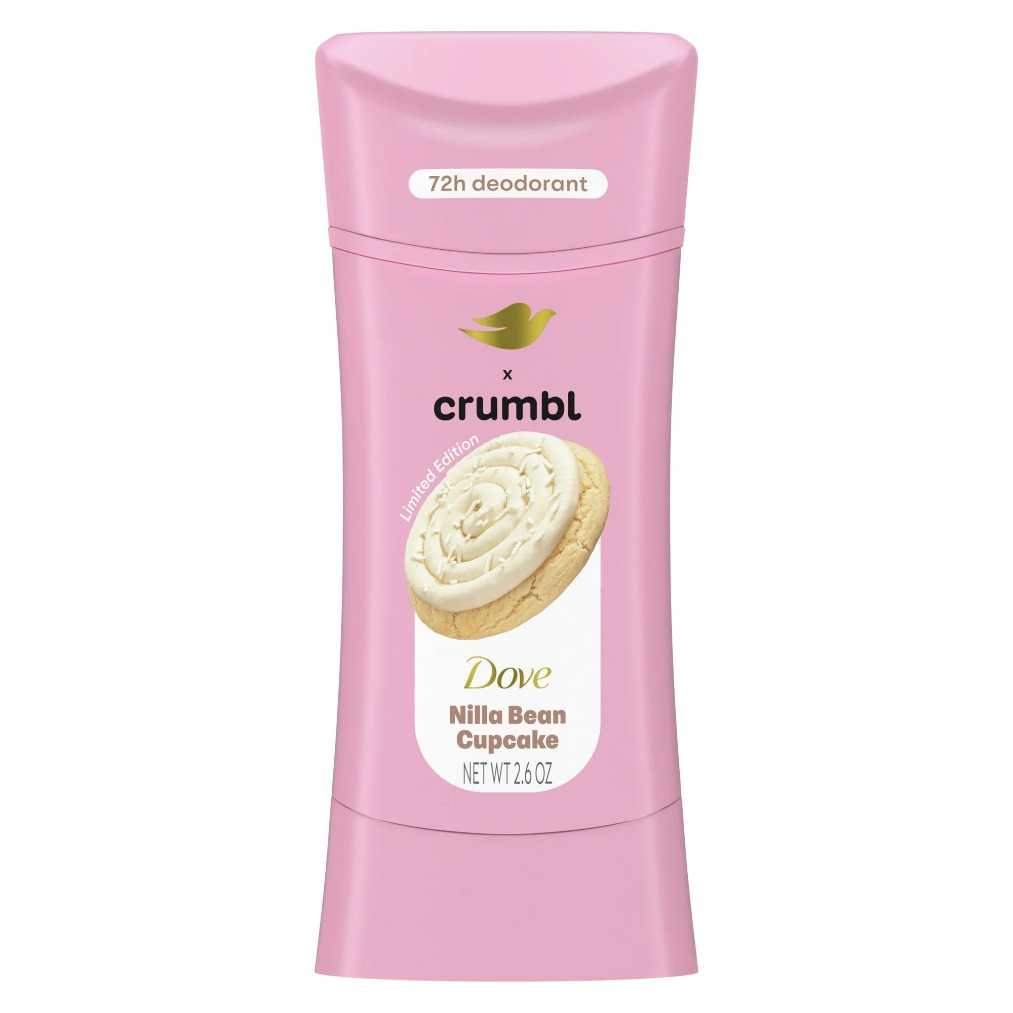 Dove x Crumbl | Deodorant Stick | Nilla Bean Cupcake