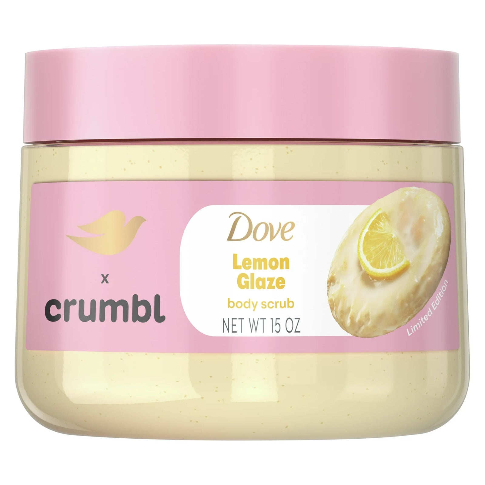 Dove x Crumbl | Exfoliating Body Scrub | Lemon Cookie