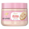 Dove x Crumbl | Exfoliating Body Scrub | Strawberry Cookie