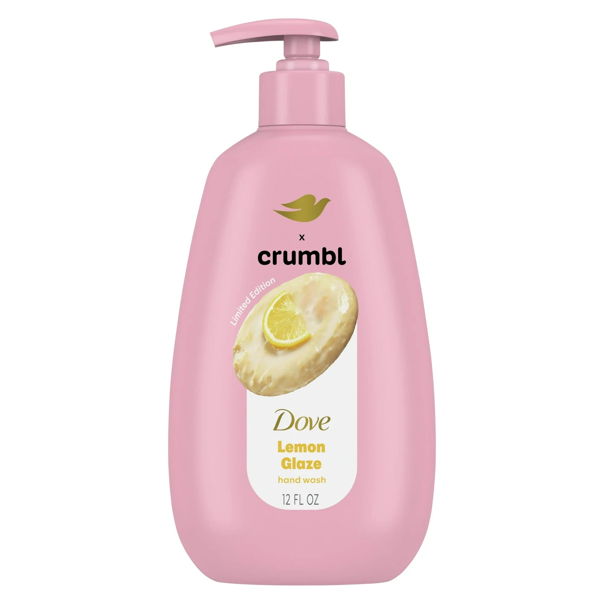 Dove x Crumbl | Moisturizing Liquid Hand Soap | Lemon Glaze