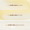 Colourpop | Fresh Kiss Lip Scrub, Mask + Balm Set| Vanilla Cake
