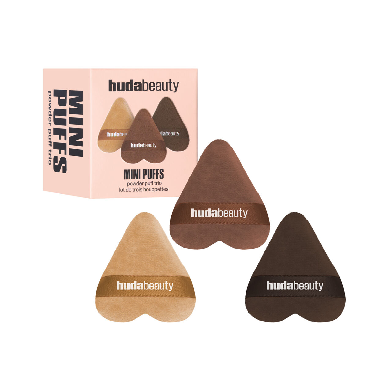 Huda Beauty | Powder Puffs Trio