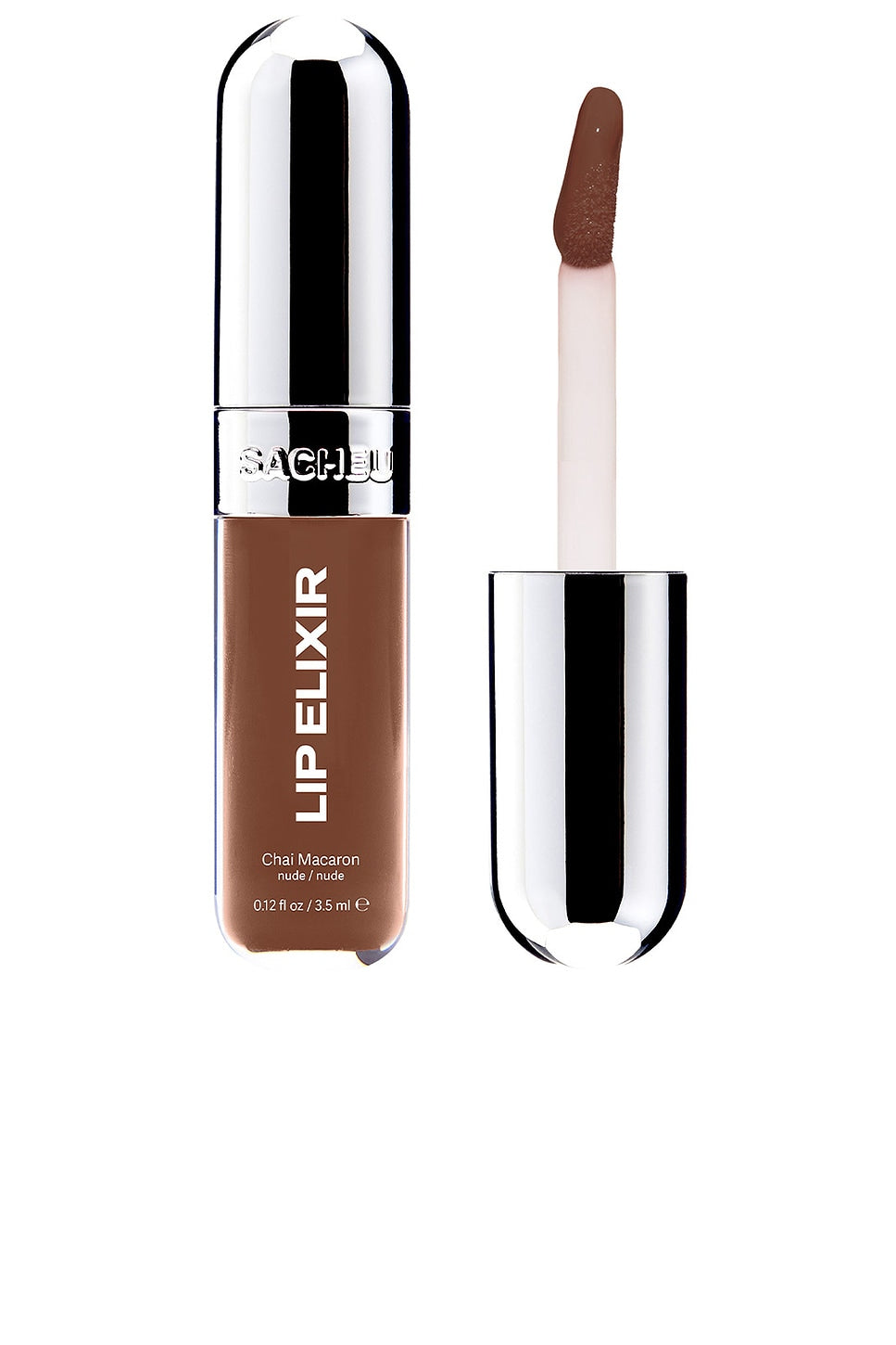 SACHEU | Lip Glaze Elixir | Chai Macaron