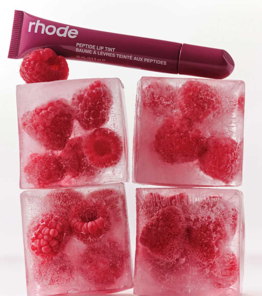 R h o d e | peptide lip tint | raspberry jelly