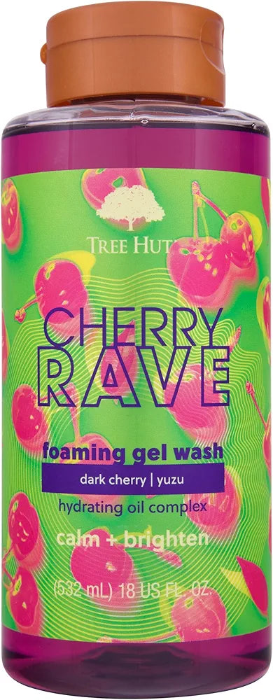 Tree Hut | Foaming Gel Wash | Cherry Rave