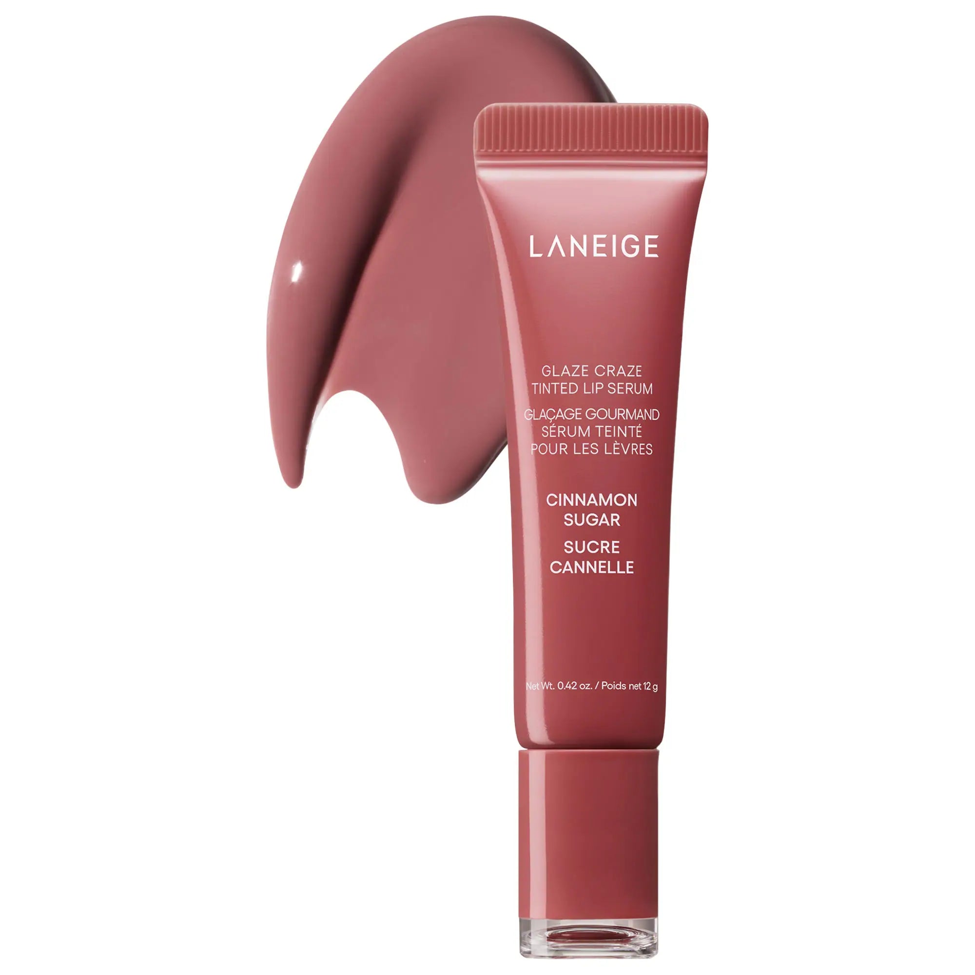 LANEIGE | Tinted Polypeptide Lip Serum | Cinnamon Sugar