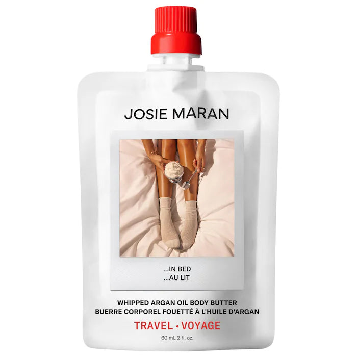 JOSIE MARAN |
Whipped Argan Oil Body Butter | Mini In Bed