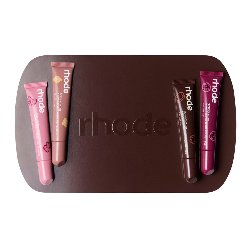 R h o d e | the scented peptide lip tint set