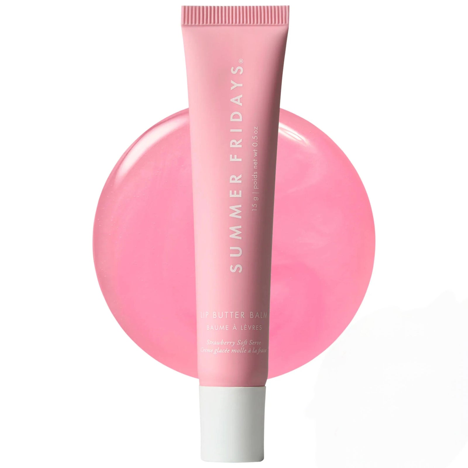 Summer Fridays | Lip Butter Balm | Strawberry Soft Serve