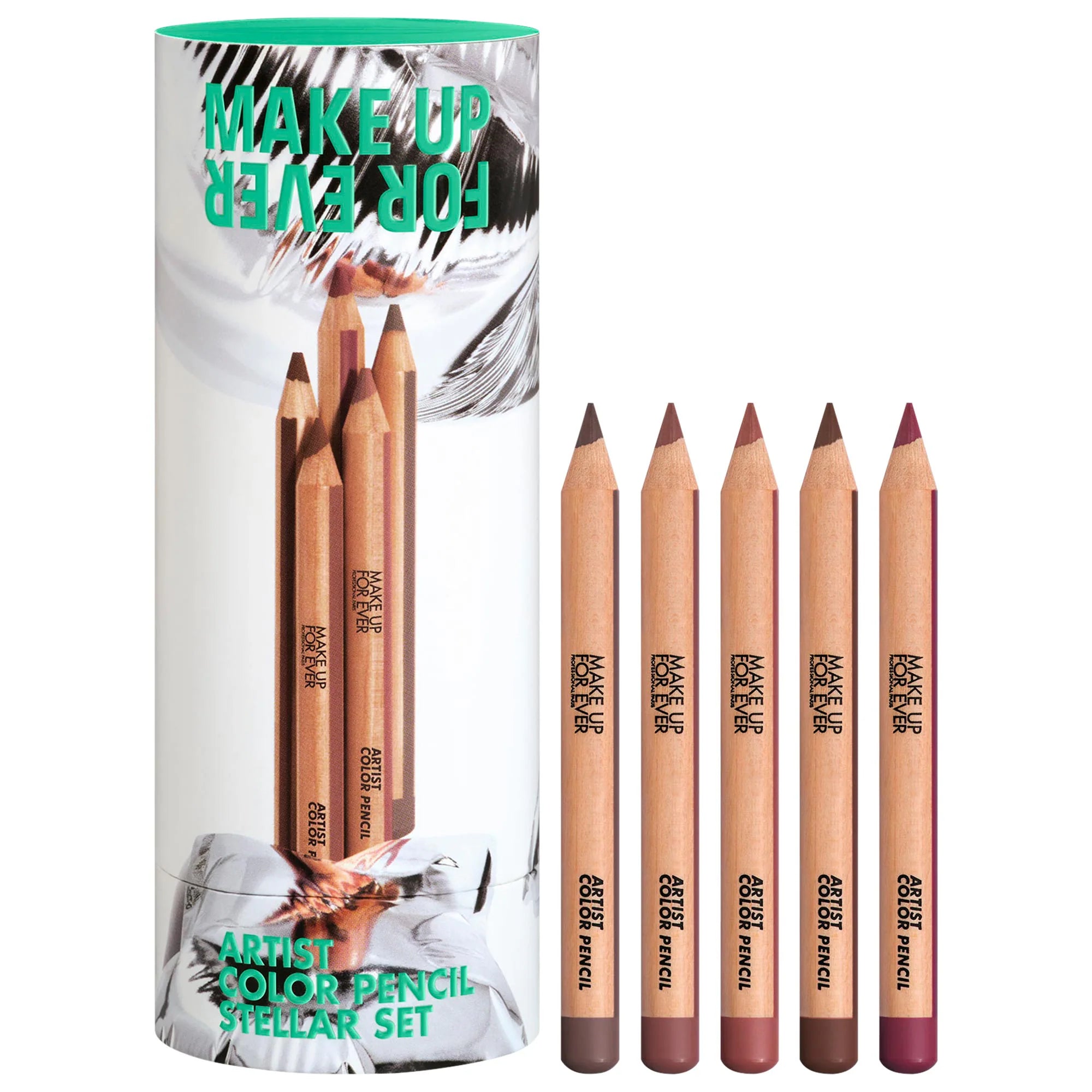 Make Up For Ever | Mini Artist Color Pencil Lip & Eye Liner Set