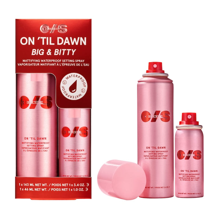 ONE/SIZE | On 'Til Dawn Mattifying Waterproof Setting Spray | Big & Bitty