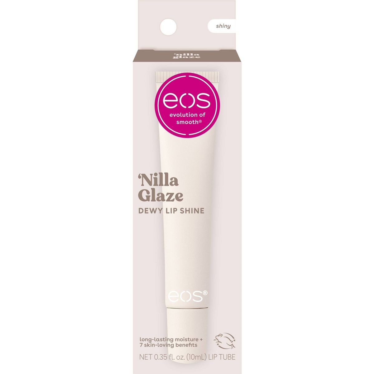 eos | Dewy Lip Shine | Nilla Glaze