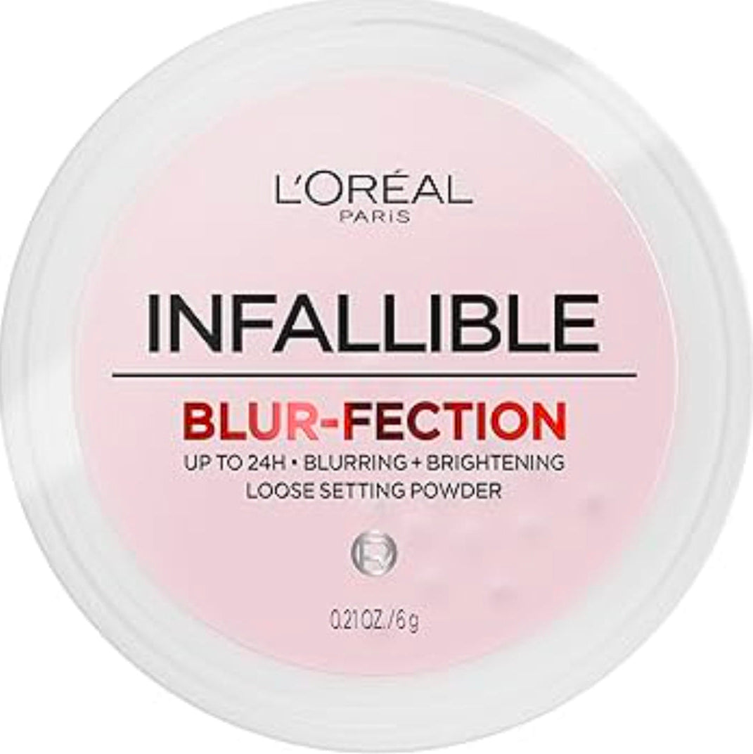 L'Oreal Paris | Infallible Blur-fection Loose Setting Powder | Light Pink
