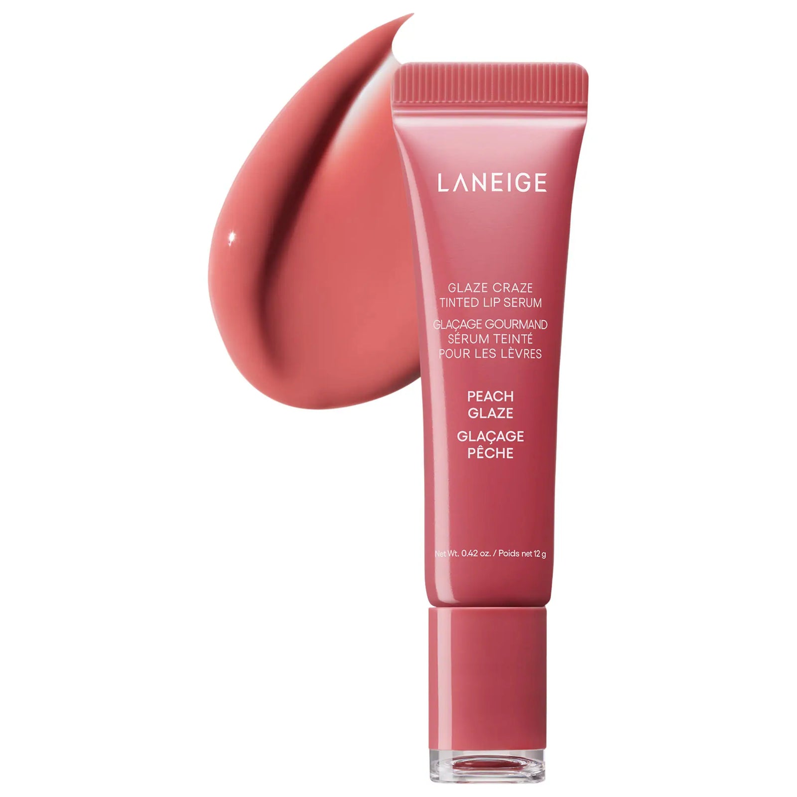 LANEIGE | Tinted Polypeptide Lip Serum | Peach Glaze