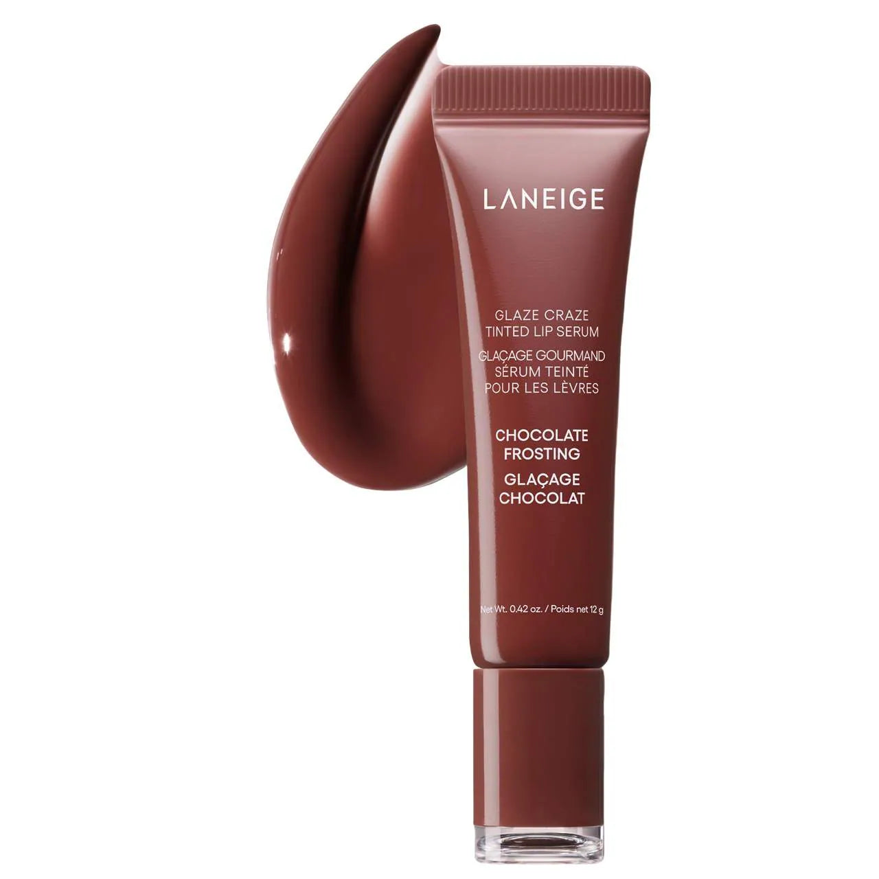 LANEIGE | Tinted Polypeptide Lip Serum | Chocolate Frosting