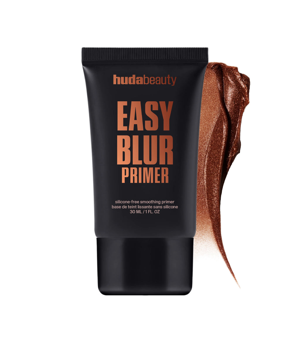 Huda Beauty | Easy Blur | Smoothing & Pore-Minimizing Primer | Bronze Fudge