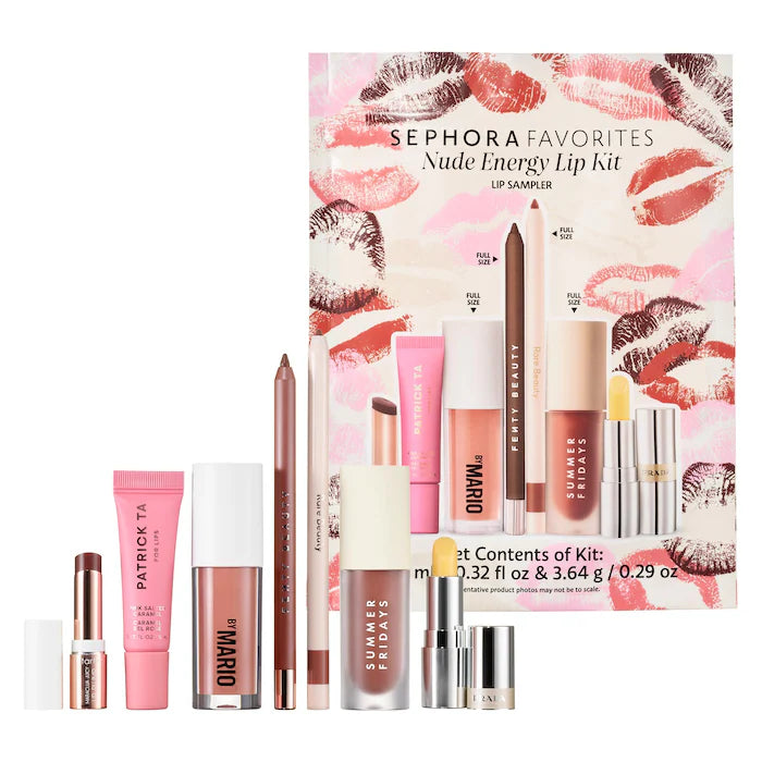 SEPHORA FAVORITES  | Nude Energy Lip Kit Makeup Set