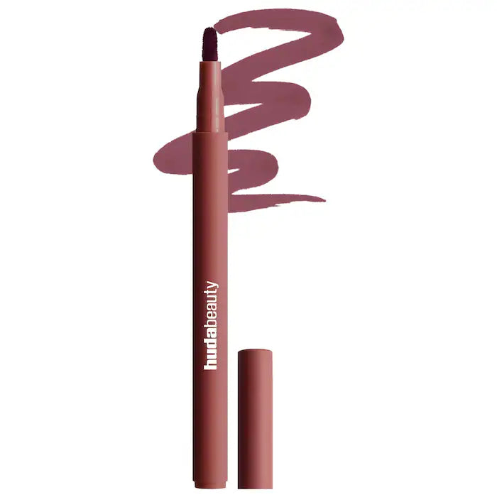 HUDA BEAUTY | Lip Contour Lip Stain | Berry Brown