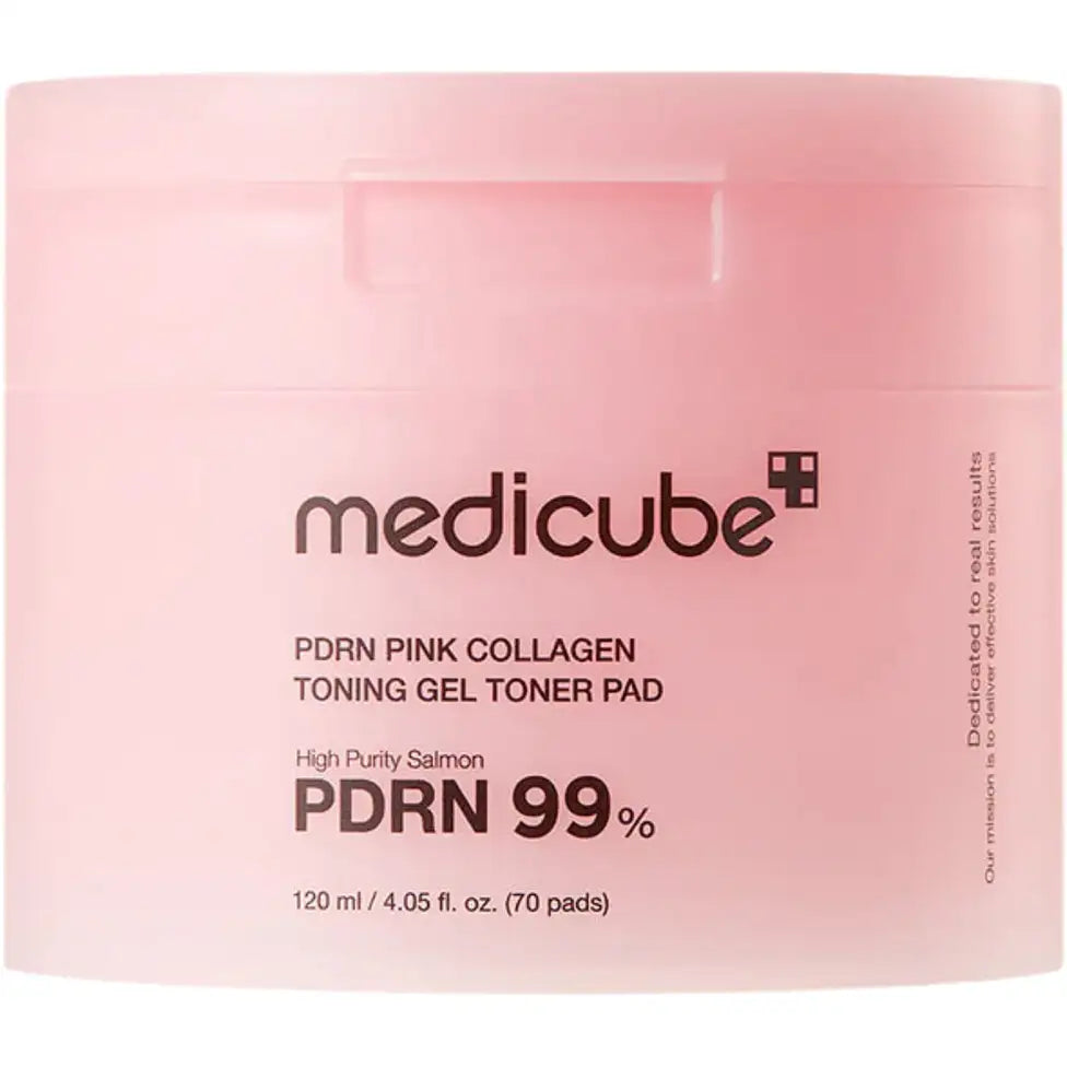 Medicube | PDRN Pink Collagen Toning Gel Toner Face Pads