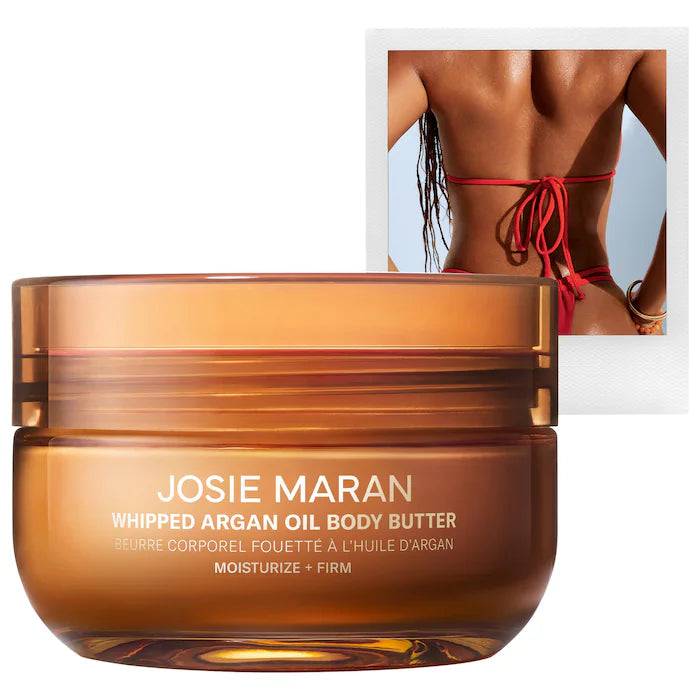JOSIE MARAN |
Whipped Argan Oil Body Butter | Golden Hour Jar