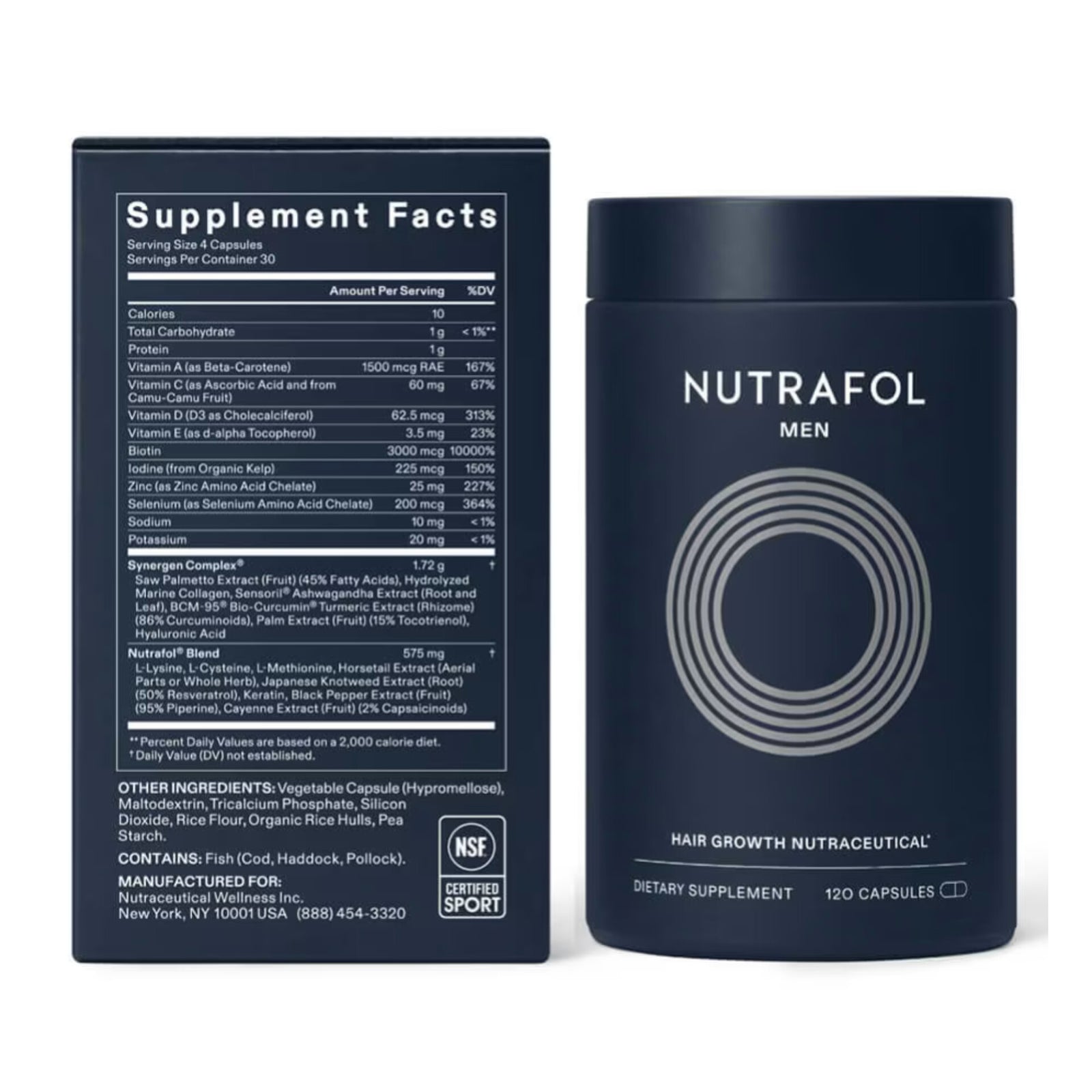 Nutrafol Men | HAIR GROWTH NUTRACEUTICAL