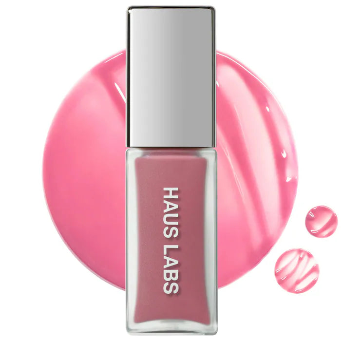 HAUS LABS | PhD Hybrid Lip Glaze Plumping Gloss | Macaron