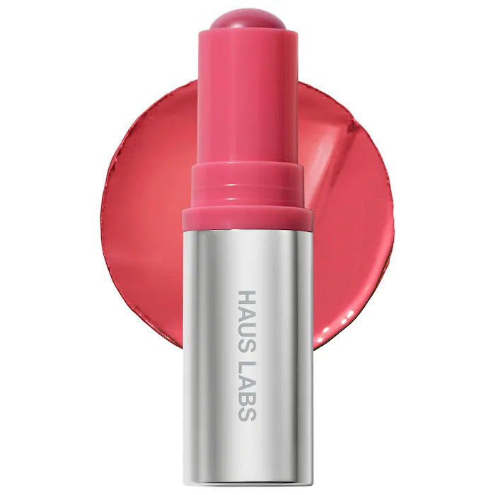 HAUS LABS | Color Fuse Glassy Balm Stick | Glassy Rosette