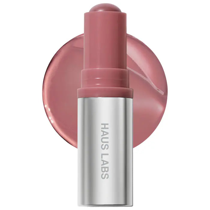 HAUS LABS | Color Fuse Glassy Balm Stick | Glassy Hibiscus
