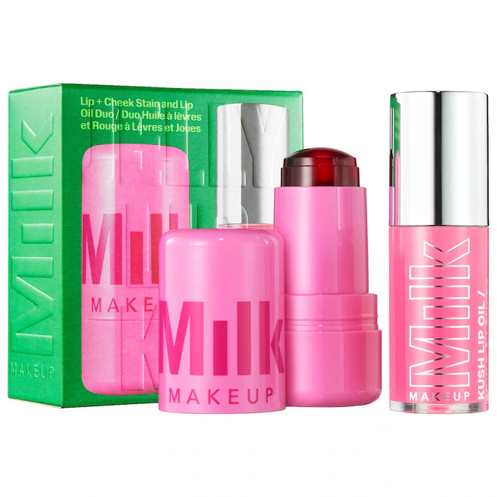 MILK MAKEUP |  The Jelly Lip Kit: Lip + Cheek Stain & Lip Oil Duo