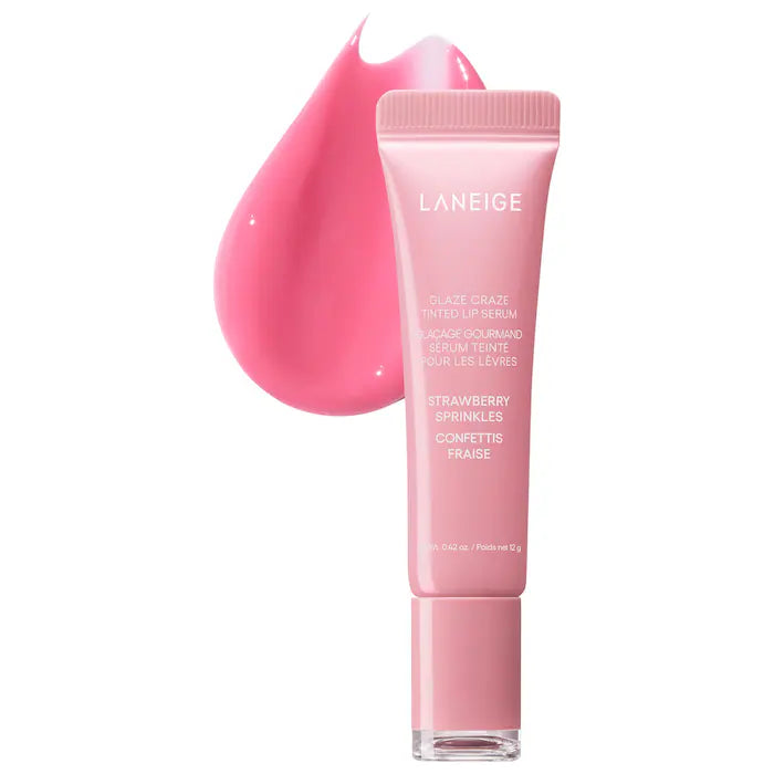 LANEIGE | Tinted Polypeptide Lip Serum | Strawberry Sprinkles