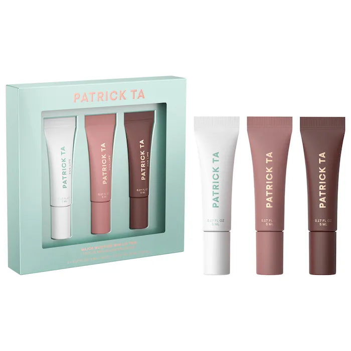 PATRICK TA | Mini Major Tinted Lip Balm Trio