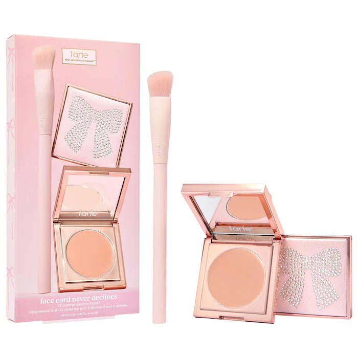 Tarte | full coverage undereye corrector & brush set | Light-medium Peach