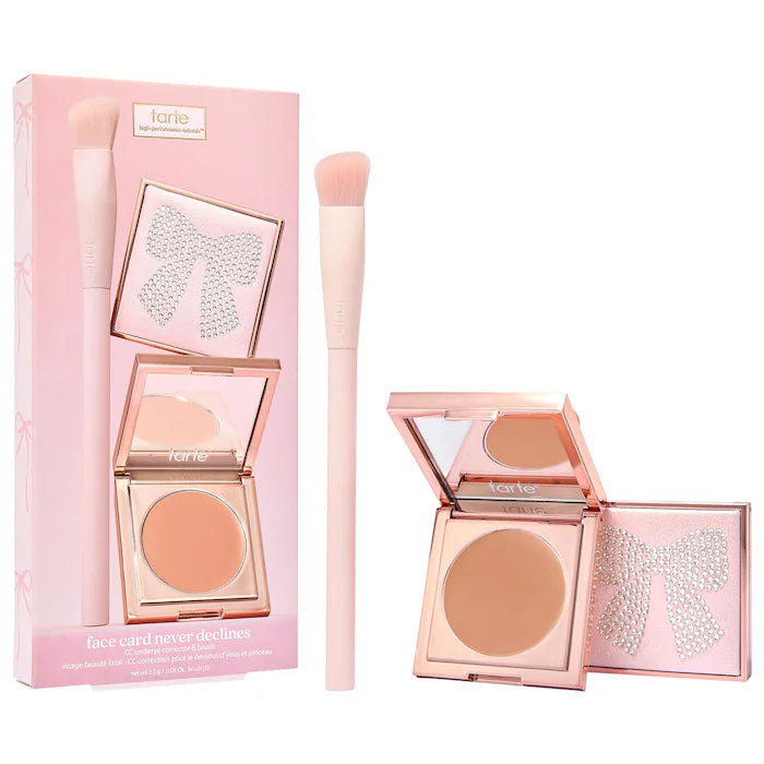 Tarte | full coverage undereye corrector & brush set | Medium-tan Peach