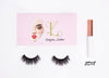 Loujain Lashes | 3D Mink Lashes with Glue | 18