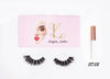 Loujain Lashes | 3D Mink Lashes with Glue | 32