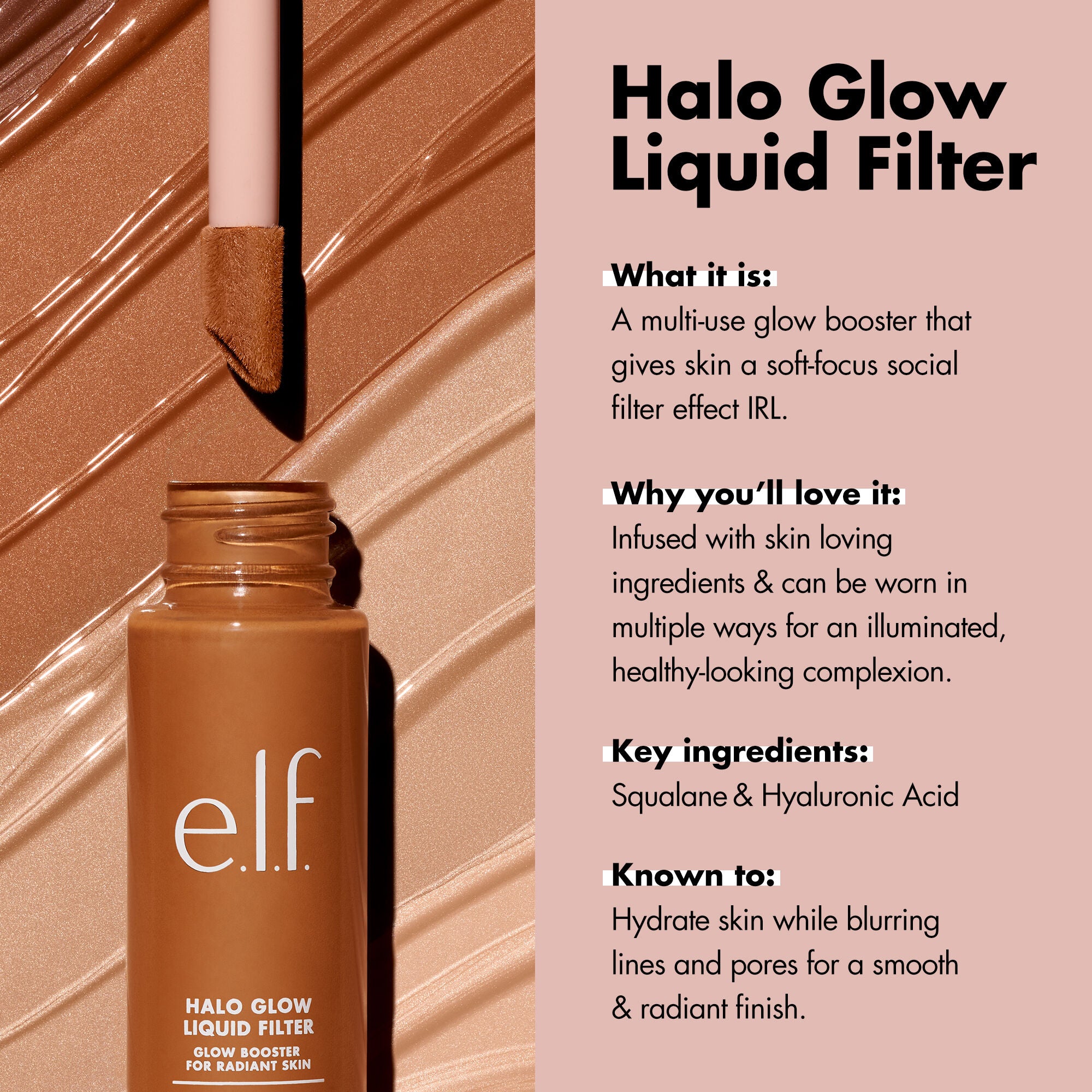 elf | Halo Glow Liquid Filter | Neutal Warm | Light 2
