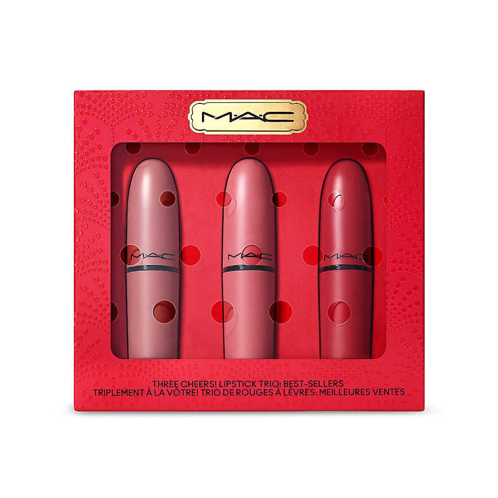 MAC | Three Cheers! lipstick gift set