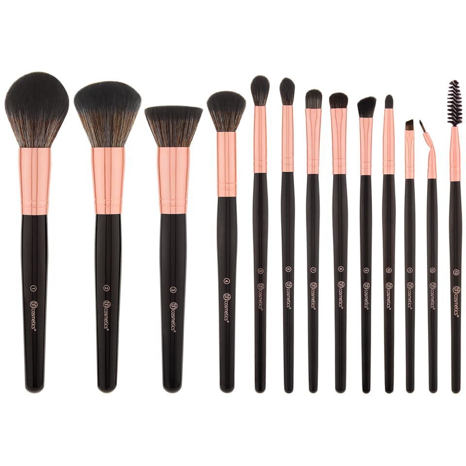 BH Cosmetics | Signature Rose Gold | 13 Piece Brush Set