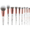 BH Cosmetics | Marble Luxe | 10 Piece Brush Set