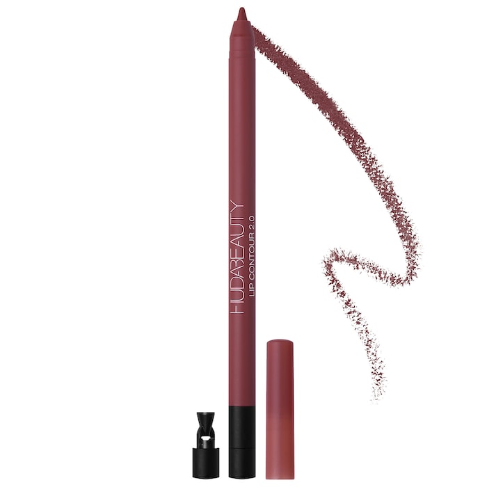 HUDA BEAUTY | Lip Contour 2.0 Matte Lip Pencil | Deep Rose