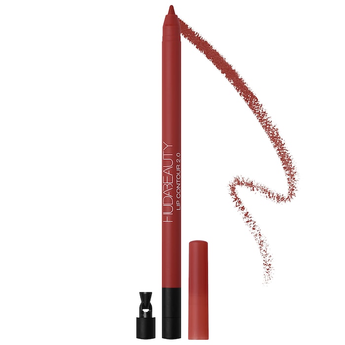 HUDA BEAUTY | Lip Contour 2.0 Matte Lip Pencil | Universal Red